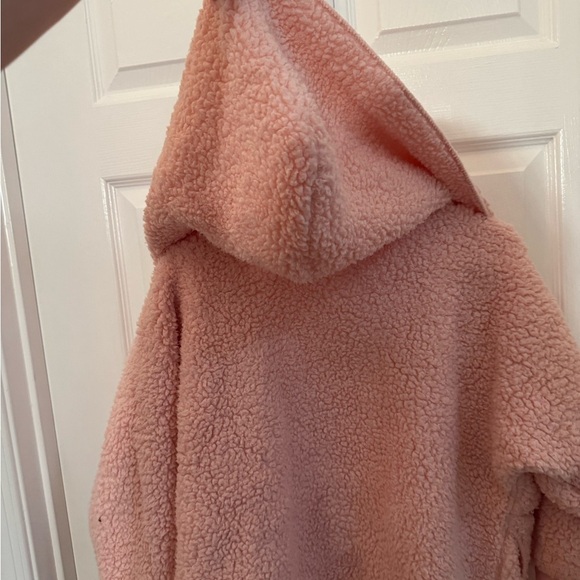 Nordic Beach Pink Sherpa Cardigan - Picture 5 of 5